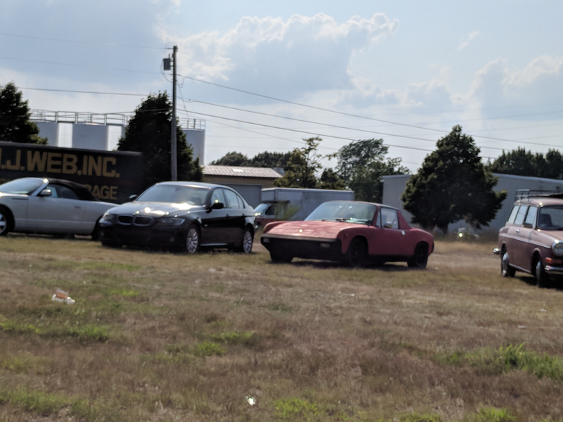 Not sure the BMW fits in this crowd.